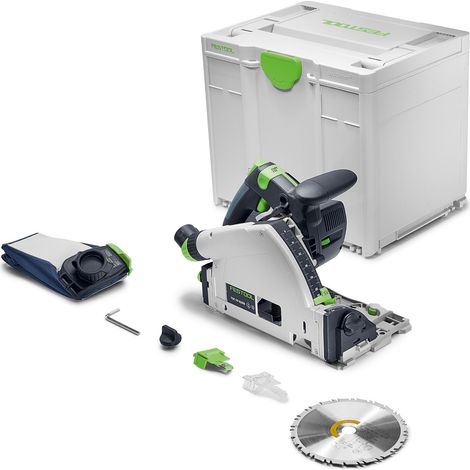 Sierra de incisión a batería Festool TSC 55 KSEB-Basic 18 V 160 mm sin escobillas (577988) + Systainer - sin batería, sin cargador