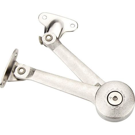 2 Pièces Meuble Armoire Meuble Porte Ascenseur Support Charnière Standard Forte Ferrures pour Relevants et Abattants Couvercles Stay pour Porte D'armoire de Cuisine Placard Boîte à Jouets (1/5)