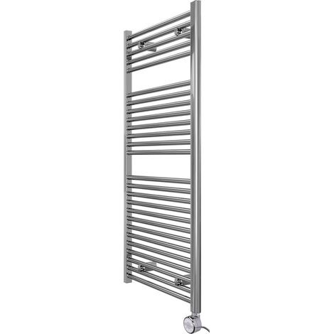 RADOX Radiateur électrique mural - SCALA N chrome - 1200 x 600 mm - 26 tubes - 499 W
