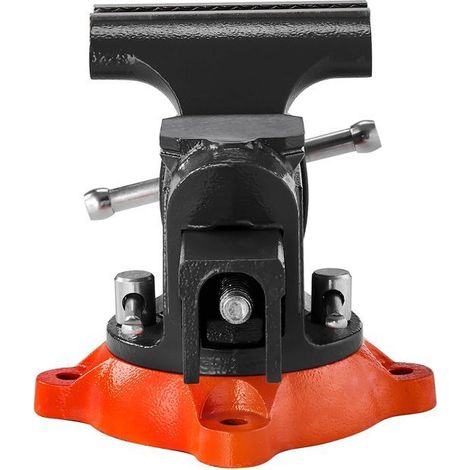 Étau d'établi en fonte ductile - Largeur de mâchoire 127 mm - Ouverture maximale 125 mm (1/5)