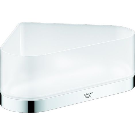 Grohe Selection - Bandeja de ducha con soporte, para esquina, cromo 41038000