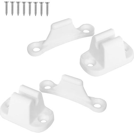Confezione da 2 chiusure di sicurezza in plastica per porte d'ingresso di camper e furgoni camperizzati (1/5)