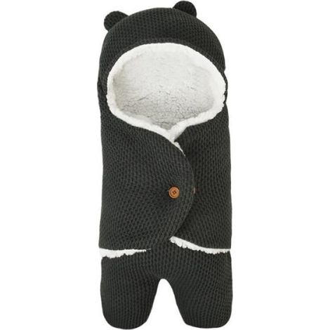 Couverture bb Couverture Enveloppante Mois Enfant - Noir