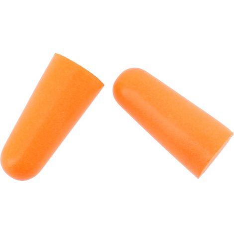 Tapones PU Naranja SNR 38dB - Caja de 200 pares - SINGER FRERES - 200B38