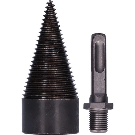 Mèche Fendeuse Bois 42mm Acier Rapide pour Marteau Perforateur et Perceuse à Percussion (Manche Carré) (1/5)