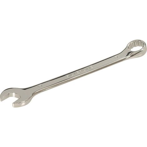 Silverline – Clé mixte 17 mm – Acier chrome-vanadium – Finition chromée pour résistance à la corrosion – Prise en main confortable (1/3)