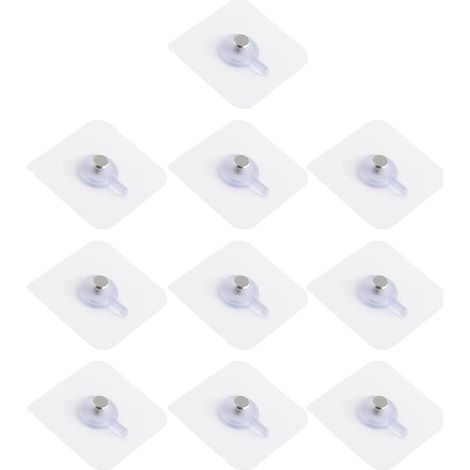 10 crochets pour cadres photo, faciles à accrocher sans perçage, (1/5)