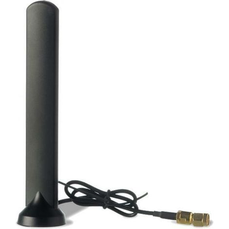 Bentel antenna per contenitore metallico nero beabs-am