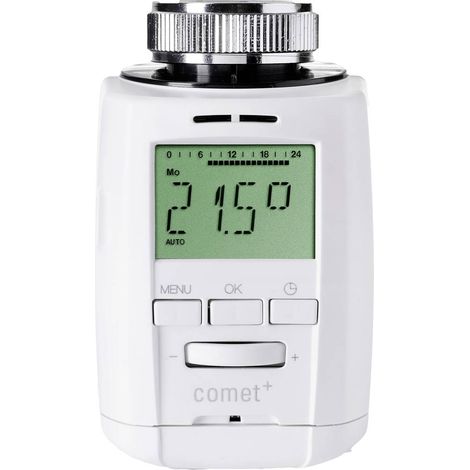 Eurotronic 700083 Comet Plus Termostato per radiatore elettronico 8 fino a 28 °C