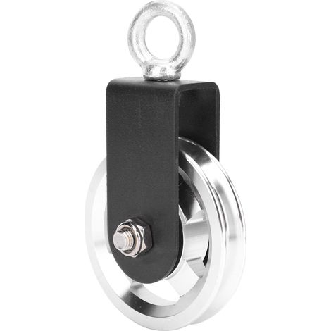 Support pour équipement de fitness, poulie silencieuse en alliage d'aluminium de 95 mm, roue suspendue, kit de bricolage pour salle de sport. (1/5)