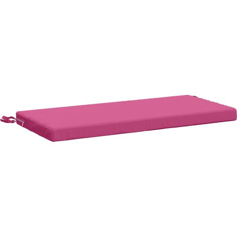 Bankkissen SOEST 100 % Polyester Rosa 60 x 40 x 5 cm vidaXL (1/5)