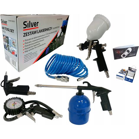 SET DI UTENSILI PNEUMATICI SILVER 5 pz. (1/3)