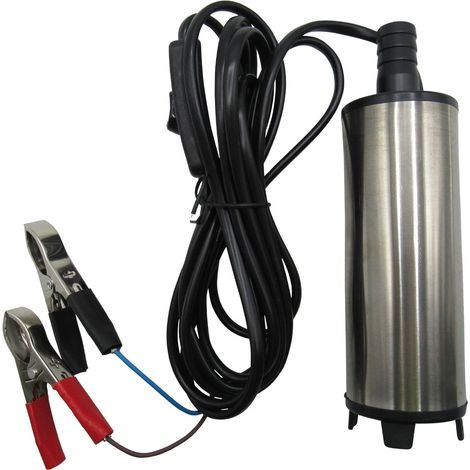 Submersible Diesel Fuel Transfer Pump 12V (Oil Liquid Siphon Water Electric Portable)