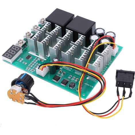 Module de contrôle de vitesse moteur 10-55 V CC, variateur de vitesse, échelle numérique 12-24-36-48 V (1/5)