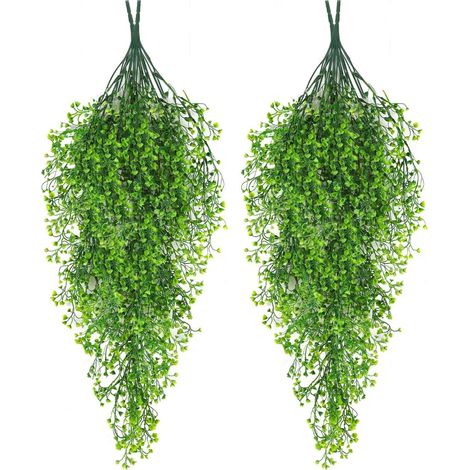 Plante Artificielle - Vigne Fausse - Décoration Murale Suspendue - Extérieur Intérieur - 80 cm - 1 Pièce (1/5)
