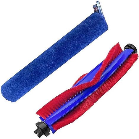 1 brosse rotative, 1 balai à franges, pièces de rechange pour aspirateurs robots Spot+Scrub Ai (1/5)