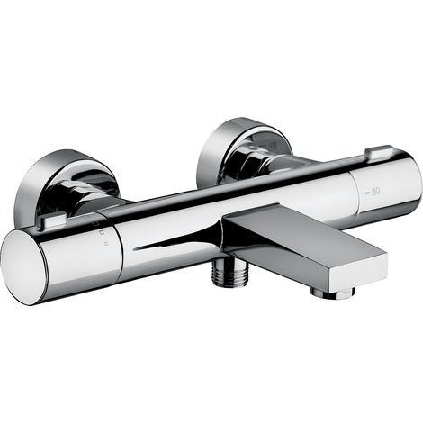 Mitigeur thermostatique mural bain/douche Le Mans Paini (1/2)