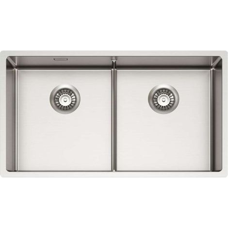 Alveus Nox - Fregadero 76x44 cm, acero inoxidable 1149928 (1/4)