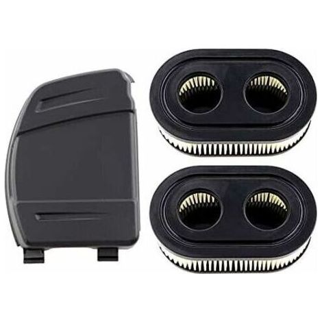 2 Luftfilter, Abdeckung kompatibel mit Briggs & Stratton 550E-675IS, Ersatzteil 594106/593260 für Rasenmäher (1/5)