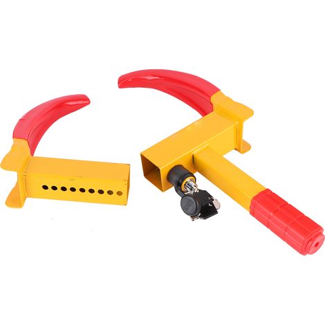 Antivol de roue à griffes pour remorque, compatible avec les pneus de voiture, camion et autres véhicules (8 trous). (1/5)