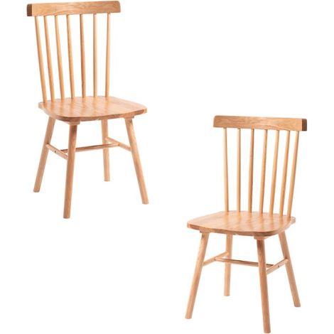 Sillas Comedor - Pack 2 Sillas Wowis Madera