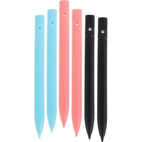 Stylet LCD en Plastique, Lot de 6, Stylo pour Écriture et Dessin Tablette D’écriture Lcd et Pad Numérique, Sensibilité à Pression, Format Portable, Usage Prise de Notes (1/5)