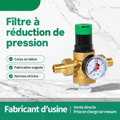 Réducteur de pression d'eau filtrant DN25 en laiton PN16 dn25 25 925 g – Livraison gratuite (1/5)
