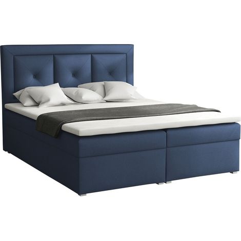 Cama continental Pomona 113, Victoria 14 864, Doble, Continental, 140x200, Tapiz, Somieres, 140x215x115cm (1/5)