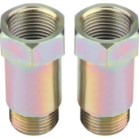 Eosnow Eisen 2pcs O2 Sensor Extender Spacer, Sauerstoff Universal für Fahrzeugautos Autoverbrauch