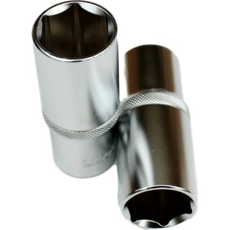 Stecknuss 19mm, 1/2 Zoll, Langnuss, Knarre, Ratsche, 6pt, Cr-V (1/5)