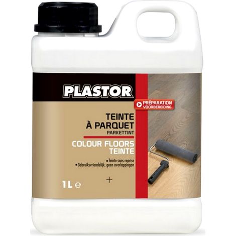 Teinte parquet PLASTOR COLOUR FLOORS colorants intenses et durable des bois intérieurs Conditionnement: 1 Litre - Teinte: COLOUR FLOORS CHENE DORE