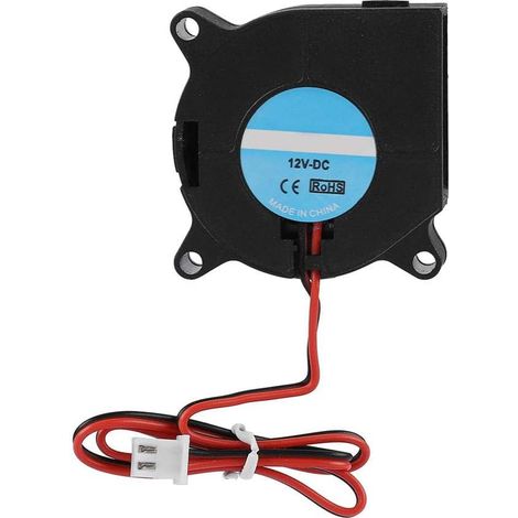 Ventilateur de refroidissement turbo silencieux 12V huileux silencieux 0.06A purificateur humidificateur centrifuge (1/5)