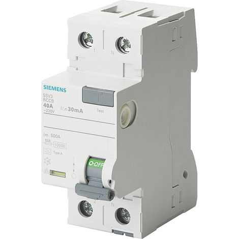 Interruttore Automatico Differenziale, A 2 Poli, Tipo F, Con Breve Ritardo, In: 25 A, 30 Ma, Un Ac: 230 V (1/3)