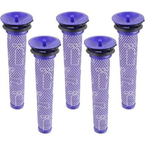 5er-Pack Filter für Dyson Staubsauger, ersetzt Filter für Dyson V7, V8, V6 Staubsauger, DC58, DC59, DC62, DC74 Vorfilter