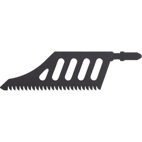 Lame de scie alternative 5 pièces à courbe irrégulière, en acier à haute teneur en carbone, 2 dents par pouce, pour panneaux tendres, contreplaqué et panneaux de fibres. (1/5)