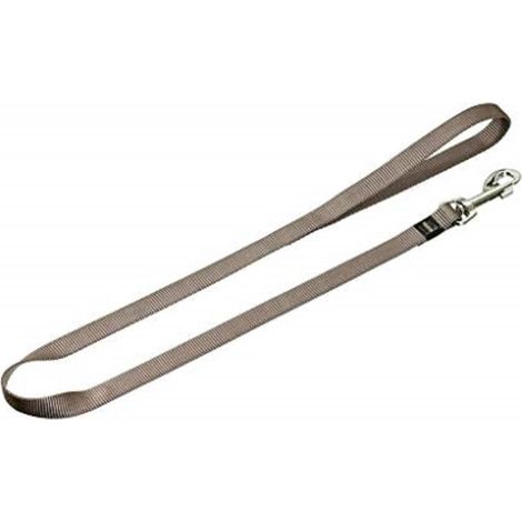 Laisse Art Sportiv Plus Gris - Nylon - 1 Mètre - Largeur 25 Mm (1/2)