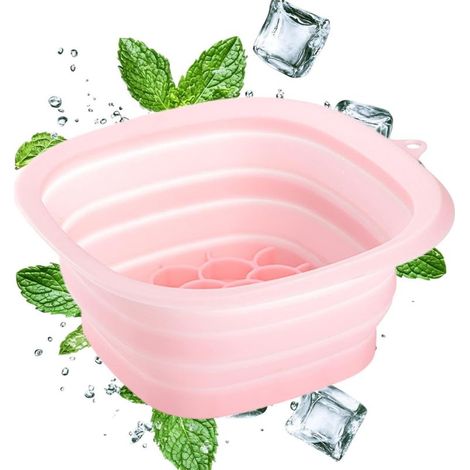 Lavabo universel rafraîchissant, accessoires portables et pliables, lavabo à eau froide, adapté à la maison, aux voyages, au camping, au couchage, aux camping-cars et aux spas. (1/4)