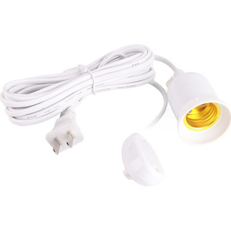Douille suspendue E27 avec câble pour ampoule LED, culot à vis - Luminaire d'intérieur (1/5)