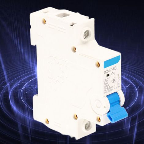 Miniatur-Leistungsschalter DZ47-63 6A 230V für Solar- und Windenergieanlagen