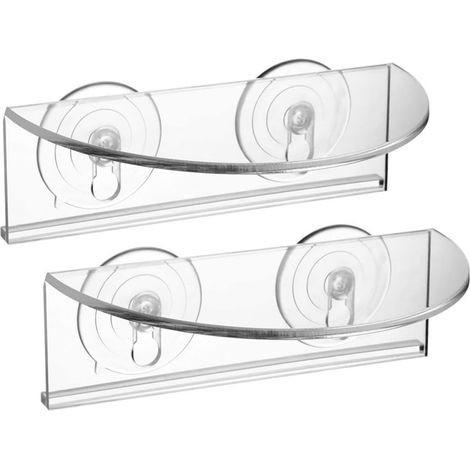 Fensterregal Platzsparendes Wandregal Transparentes Acryl (1/5)