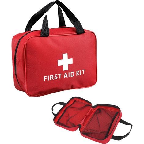 Trousse De Secours Vide,Trousse Vide De Premiers Soins,Trousse Secours Portable Kit,Trousse Portable De Premier Secours Vide Sac,Kits De Premiers Secours Portables,Sac De Stockage De Médecine Portable (1/5)