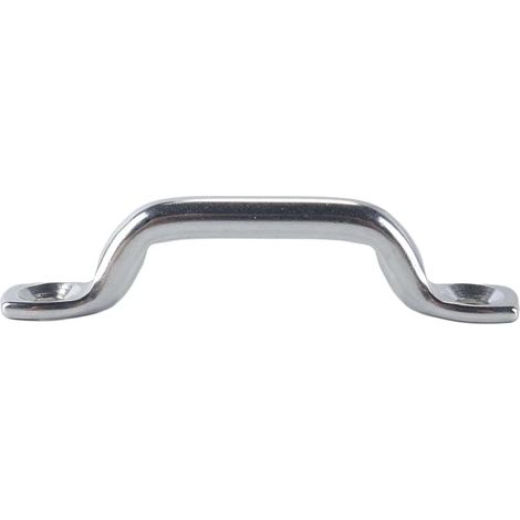 Lot de 10 sangles à œil en acier inoxydable 316 pour fixation d'objets, pour intérieur et extérieur, bateau, kayak, canoë, mur, sol, plafond (1/5)