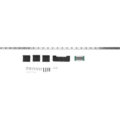 Rail linéaire pour imprimante 3D, Kit de guidage des axes X en acier Cr à haute teneur en carbone pour Neptune 3 Max 4