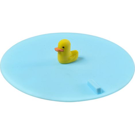 Bouchon Évacuation Silicone Premium Universel, 15 cm, 80 g, Gris/Vert/Jaune/Bleu (1/5)