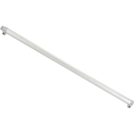 Ferme-porte coulissant à fermeture automatique, en alliage d'aluminium, silencieux et à amortisseur pneumatique. Sans couvercle de protection. (1/5)