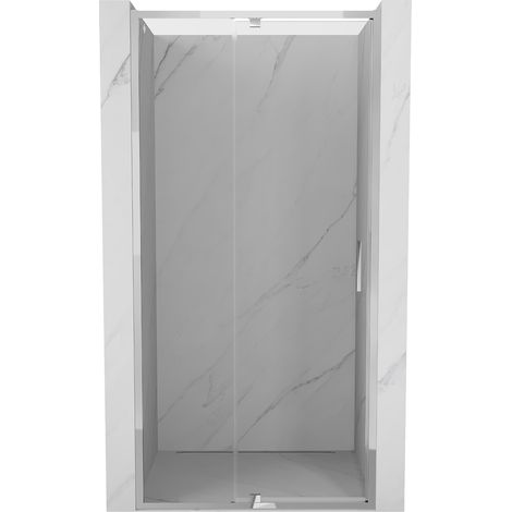Mexen Exo Duschabtrennung mit öffnenden Türen 105 cm, transparent, Chrom - 819-105-000-01-00 (1/5)