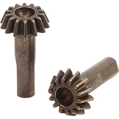 2 Pièces Engrenage Conique Métal pour Voiture RC WLtoys 1/10 104001, Transmission Robuste pour Crawler (1/5)