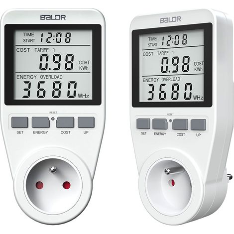 Compteur d'électricité monophasé Berdsen BD-990 Blanc-AquaForge (1/5)