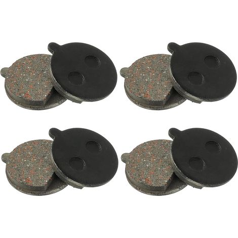 Jeu de 4 Plaquettes de Frein pour Trottinette électrique, Plaquette de Frein Semi-métal - Pièces de Frein à Disque en Métal et Résine Semi-Métallique Compatibles avec Ku Goo M4 / M4 Pro (1/5)