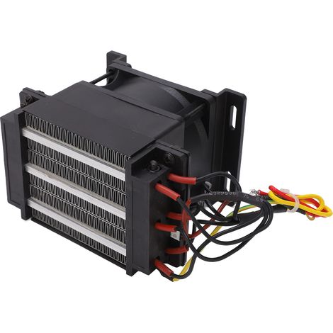 Chauffage céramique PTC 750W portable, ventilateur thermique pour bureau ou petite pièce, chauffage d'appoint silencieux 220V (1/5)